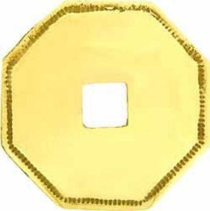 Picture of Backplate - Plain Octagonal Convex