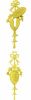 Picture of Escutcheon - Pierced Ribbon Decoration