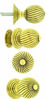Picture of Knob - Oval Spiral Fluted