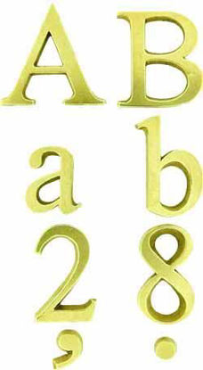 Picture of Alphabet Letters & Numbers