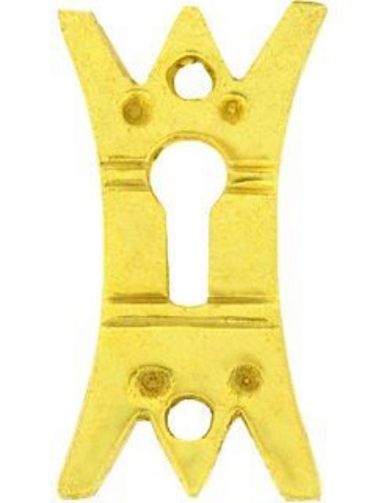 Picture of Escutcheon - Edwardian Flat Pate 