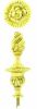Picture of Finial - Flaming Torch & Urn