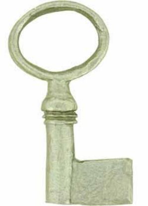 Picture of Key Blank - Kidney Bow - Sprue